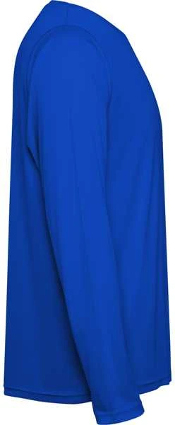 Roly Unisex ilgarankoviai techniniai marškinėliai ESTORIL L/S Karališkai mėlyna