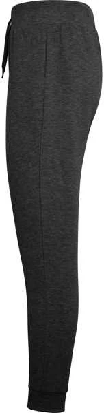 Roly Unisex ilgos kelnės su rankogaliais ant klešnių IRIA Heather juodas