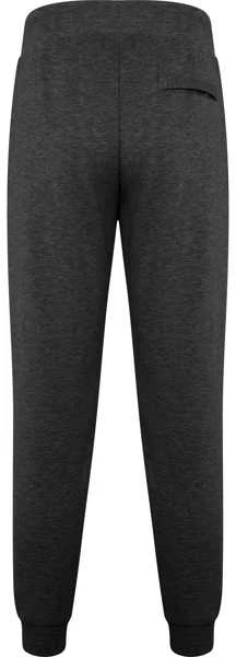 Roly Unisex ilgos kelnės su rankogaliais ant klešnių IRIA Heather juodas