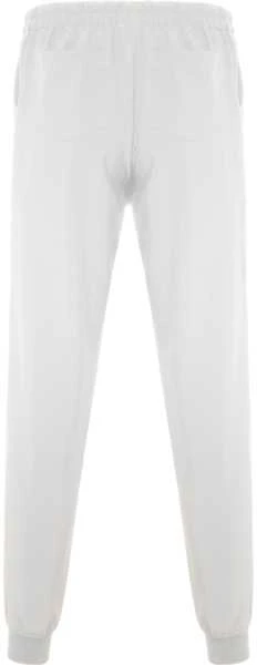 Roly Unisex ilgos tiesios kelnės FIBER Balta