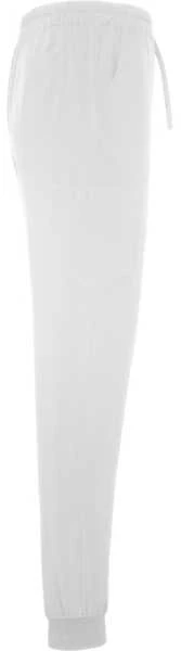 Roly Unisex ilgos tiesios kelnės FIBER Balta