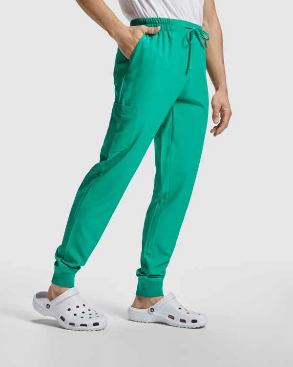 Roly Unisex ilgos tiesios kelnės FIBER Lab mėlyna