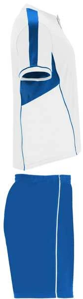 Roly Unisex sportinis komplektas iš trijų audinių derinio BOCA Balta/karališka mėlyna