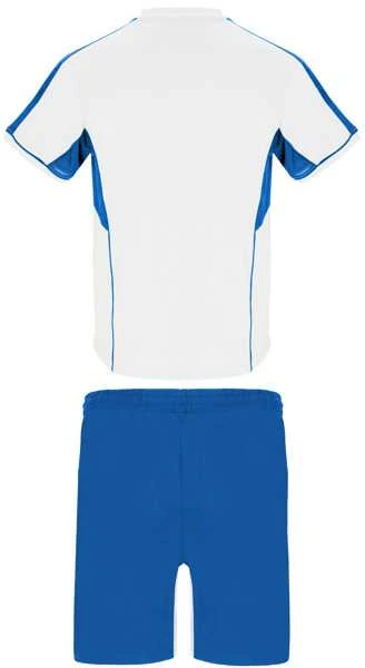 Roly Unisex sportinis komplektas iš trijų audinių derinio BOCA Balta/karališka mėlyna