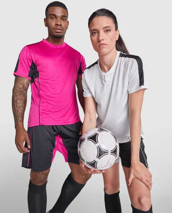 Roly Unisex sportinis komplektas iš trijų audinių derinio BOCA Fluoro geltona/juoda
