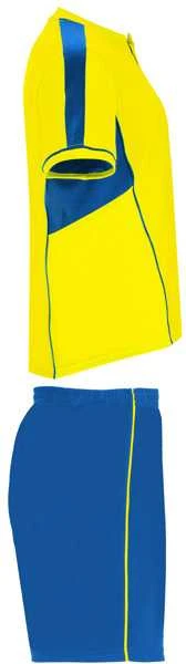 Roly Unisex sportinis komplektas iš trijų audinių derinio BOCA Geltona/karališka mėlyna