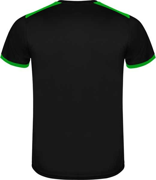 Roly Unisex sportinis komplektas, kurį sudaro 2 marškinėliai + 1 pora šortų RACING Žalioji/juoda