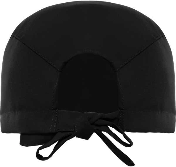 Roly Unisex šveitimo kepuraitė su raišteliais MACIL Juoda
