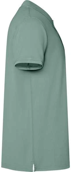 Roly Unisex trumpų rankovių polo marškiniai, 100% medvilnė COBAIN Antis žaliai plautas