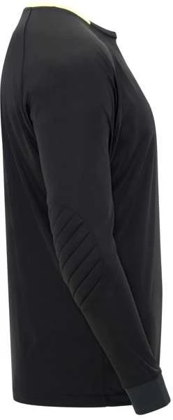Roly Unisex vartininko marškinėliai PORTO Juoda/fluoro geltona
