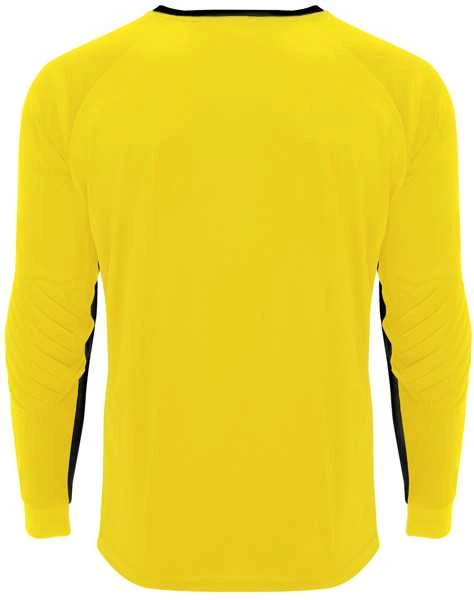 Roly Unisex vartininko marškinėliai PORTO Geltona/juoda