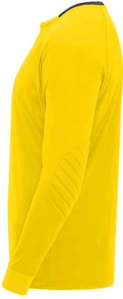Roly Unisex vartininko marškinėliai PORTO Geltona/juoda