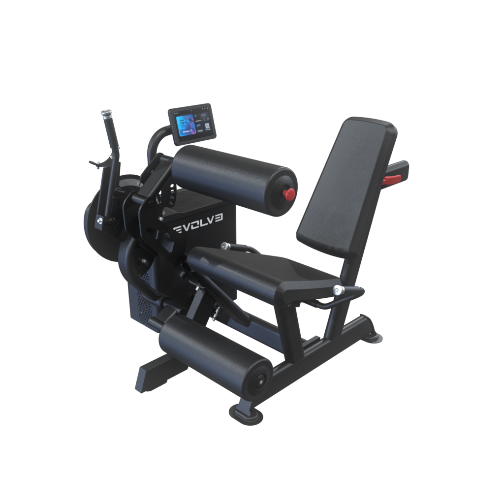 Evolve Digital Strength Series selektorizuotas kojų tiesimo ir lenkimo treniruoklis, DS-425 aprašymas - Prekės nuotrauka