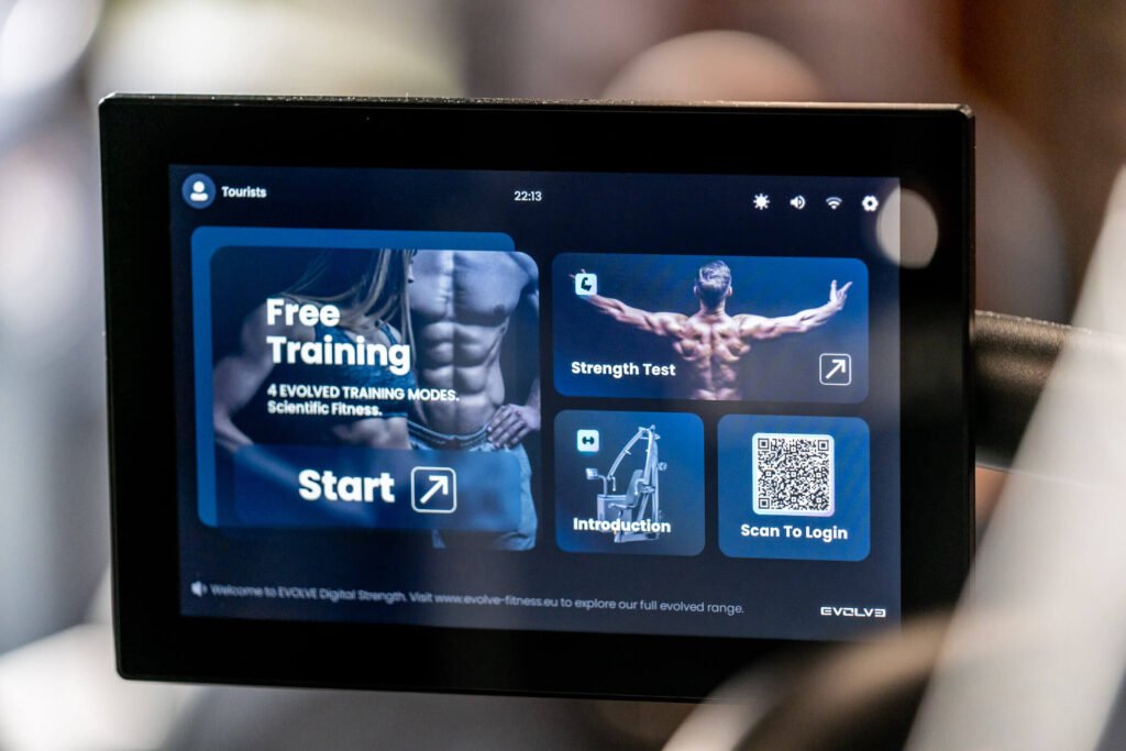 „Evolve Digital“ „Strength Series“ treniruoklis krūtinės raumenims su reguliuojamais svoriais (DS-401) aprašymas - Prekės nuotrauka