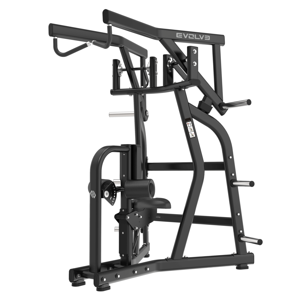 „Evolve Prime“ serijos treniruoklis su svorių plokštėmis „Lat Pull Down“ (PR-002) aprašymas - Prekės nuotrauka