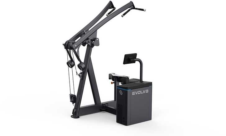 Evolve Digital Strength Series selektorizuotas viršutinės traukos treniruoklis (DS-434)