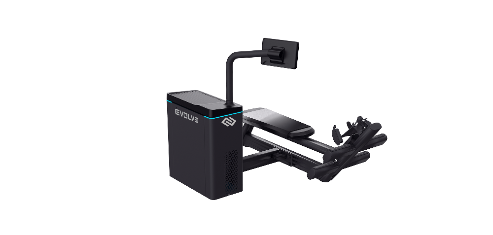 Evolve Digital Strength Series selektorizuotas horizontalios traukos treniruoklis (DS-419)