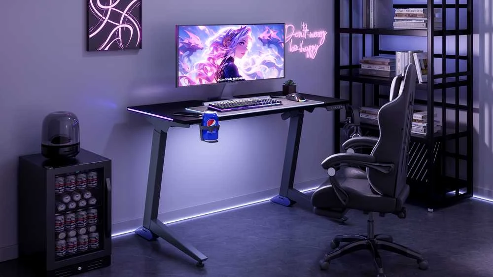 Flexispot GT3-V2 Daugiafunkcinis reguliuojamo aukščio žaidimų stalas