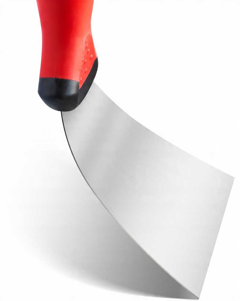 Comensal nerūdijančio plieno glaistyklė gipso kartono plokštėms, gipsui, 100 mm su antgaliu