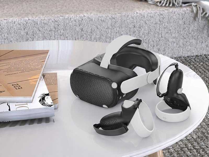 Vr silikoninis apsauginis dangtelis, priedai, skirti Oculus Quest 2