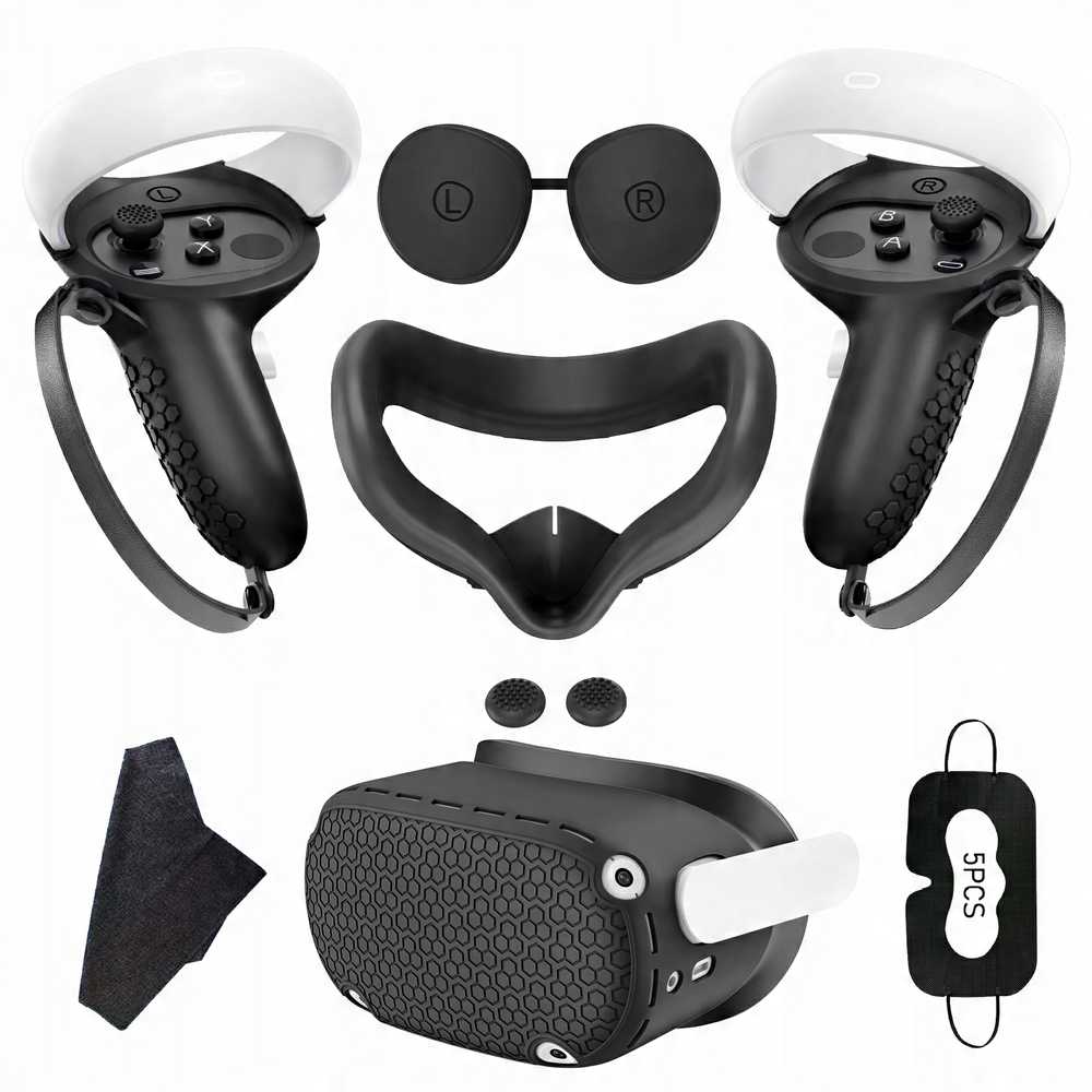 Vr silikoninis apsauginis dangtelis, priedai, skirti Oculus Quest 2