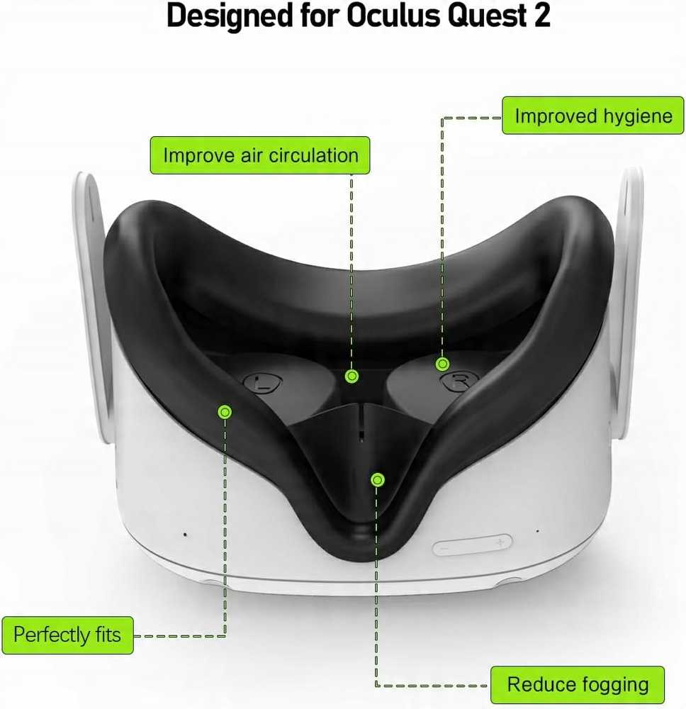 Vr silikoninis apsauginis dangtelis, priedai, skirti Oculus Quest 2