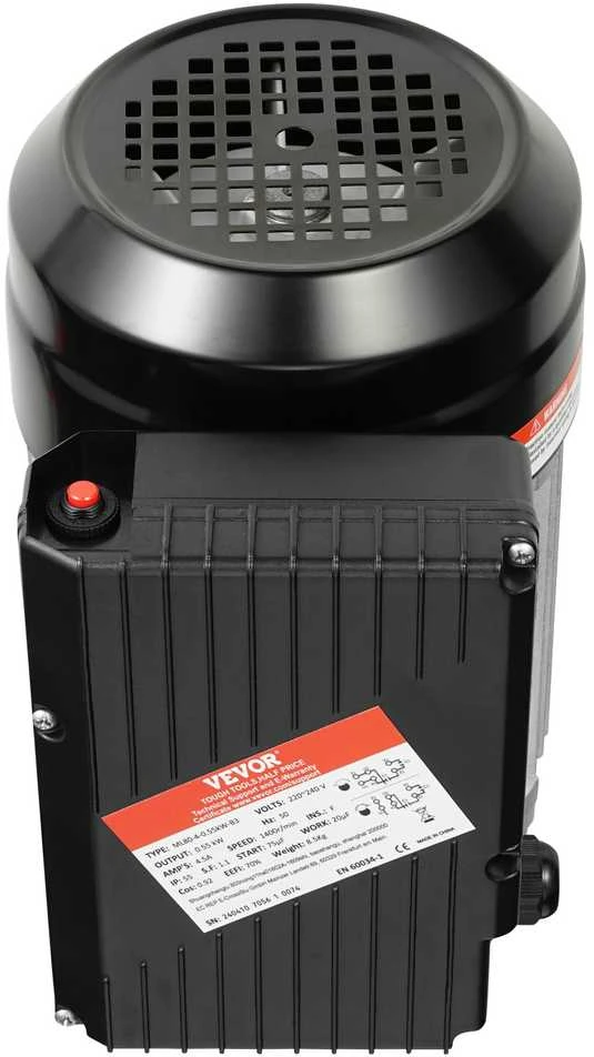 VEVOR 0,55 kW elektros variklis, 1400 aps/min, 1 fazė