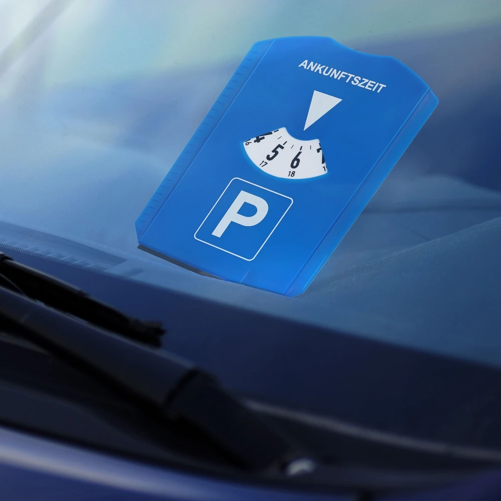 Relaxdays 10 automobilių parkavimo diskų rinkinys su ledo grandikliu
