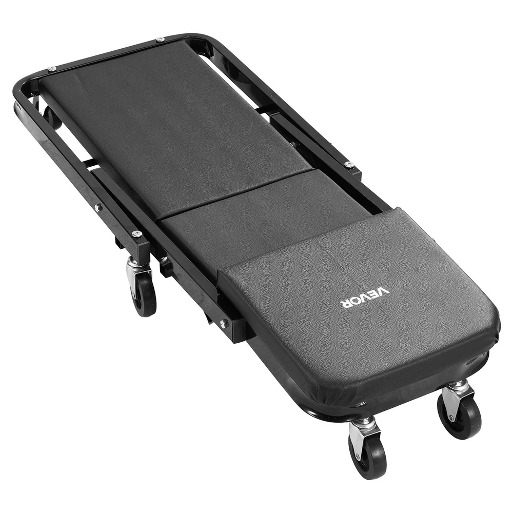 VEVOR 1015 mm 3-in-1 sulankstomas mechaniko vežimėlis
