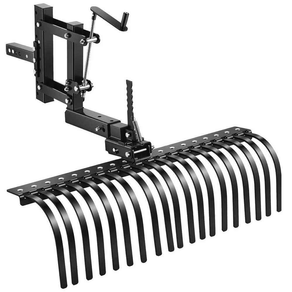 VEVOR 107 cm vilkimo peizažo grėblys ATV ir UTV