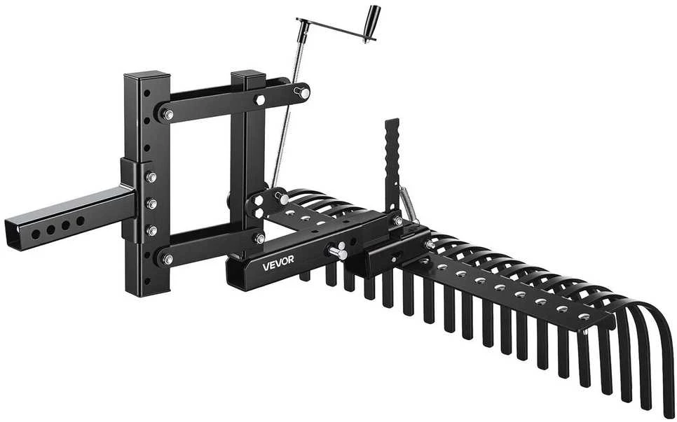 VEVOR 107 cm vilkimo peizažo grėblys ATV ir UTV