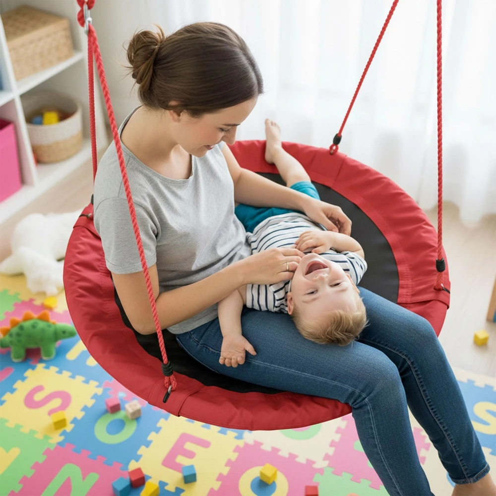 Relaxdays 110 cm lizdinės supynės