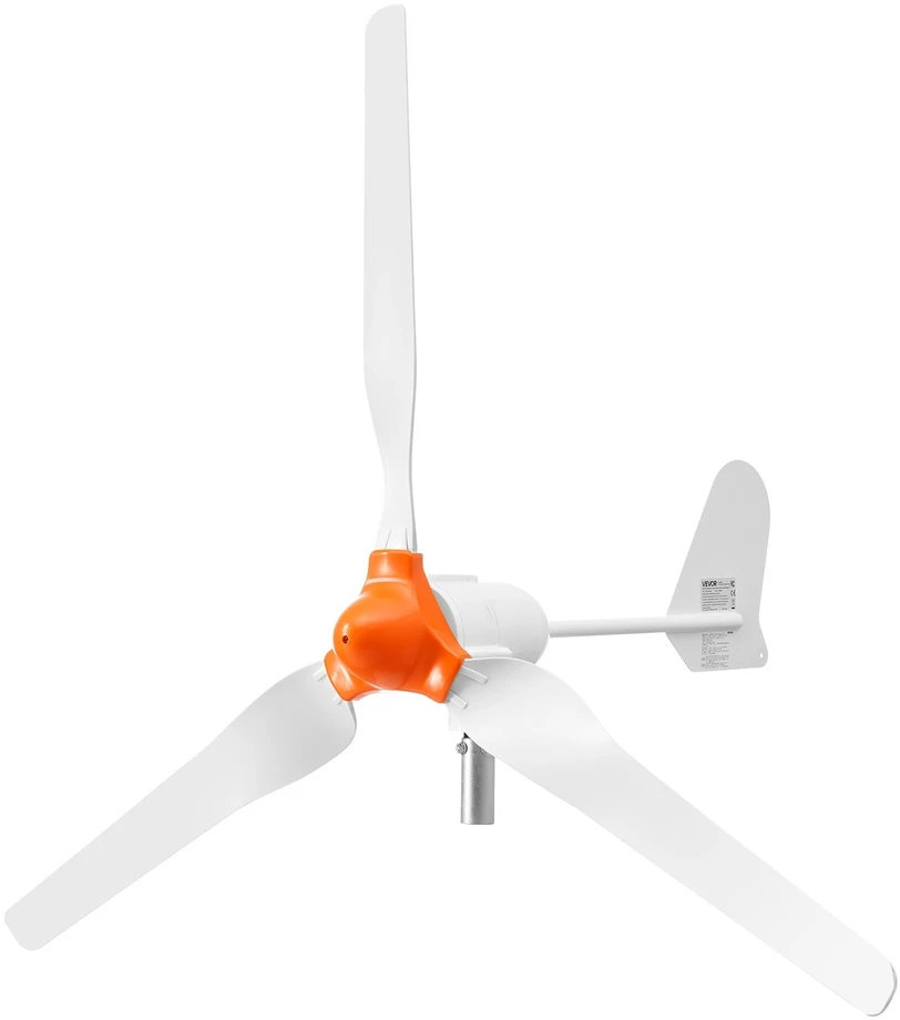 VEVOR 1200W 24V vėjo turbinos generatorius, 3 menčių rinkinys