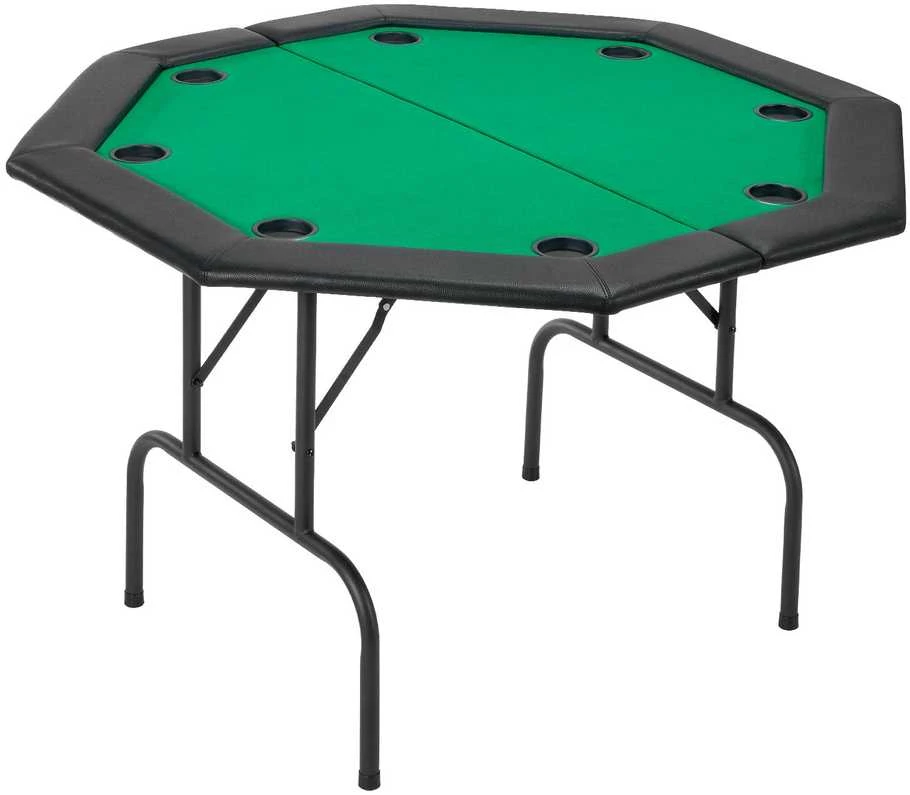 VEVOR 1220 mm sulankstomas pokerio stalas 8 žaidėjams