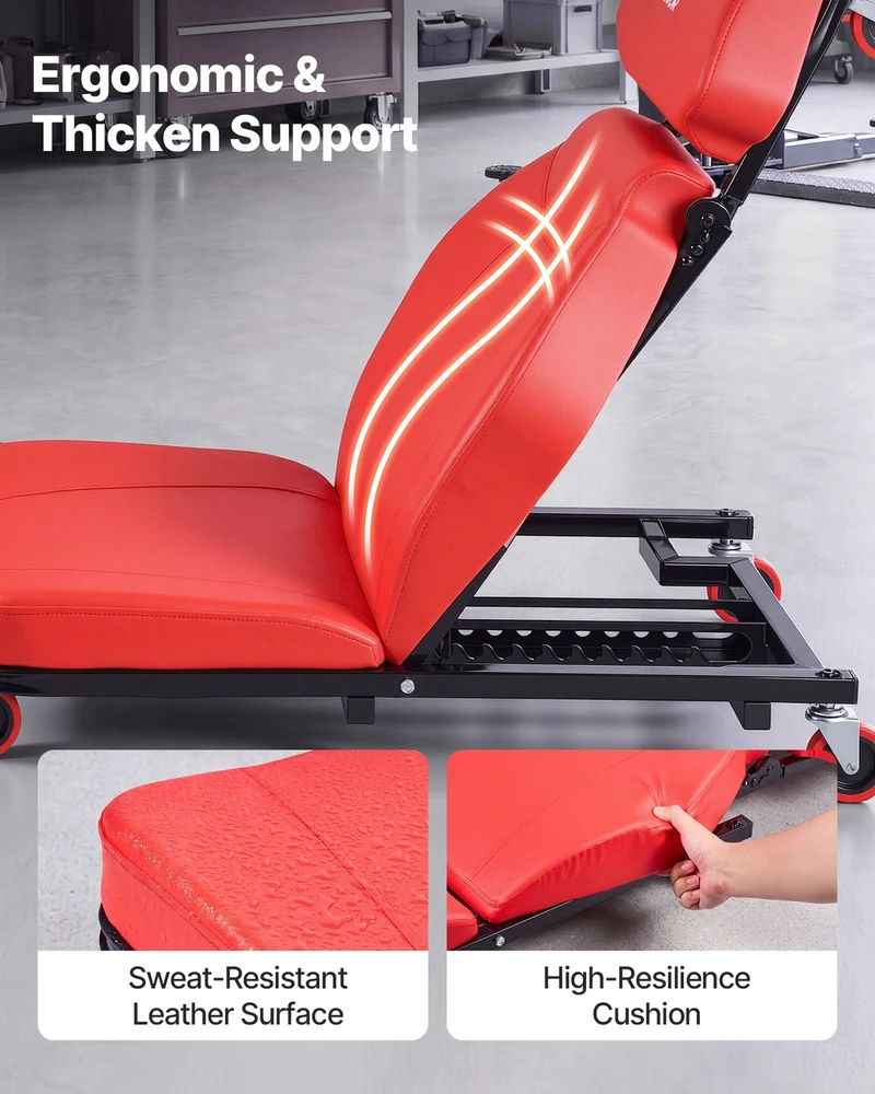 VEVOR 1230 mm 2 viename mechaniko gultas-kėdė
