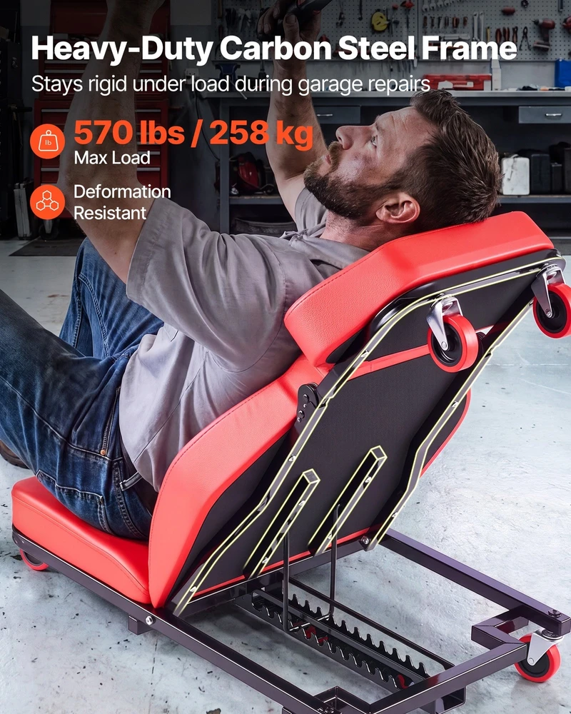 VEVOR 1230 mm 2 viename mechaniko gultas-kėdė