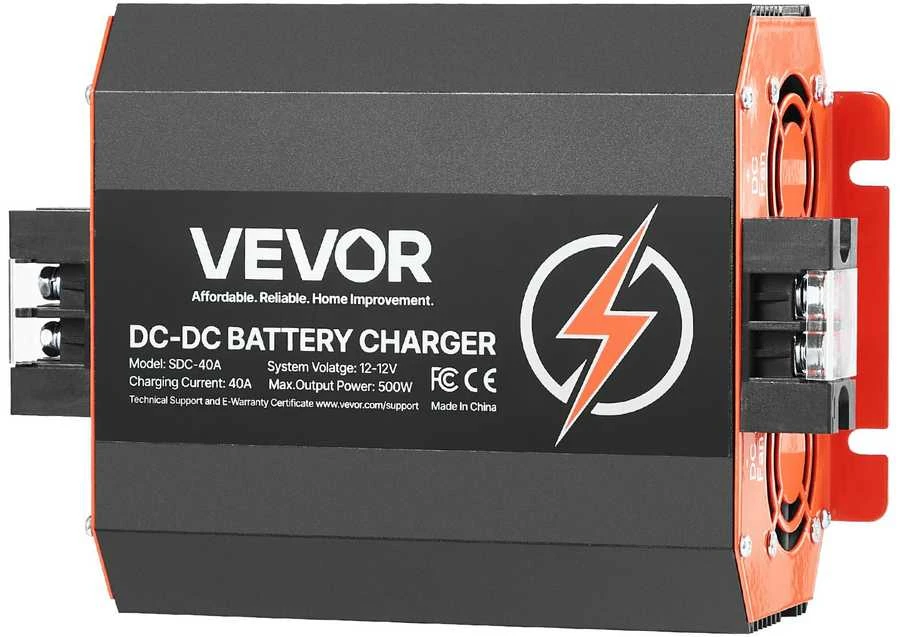 VEVOR 12V 40A nuolatinės srovės įkroviklis