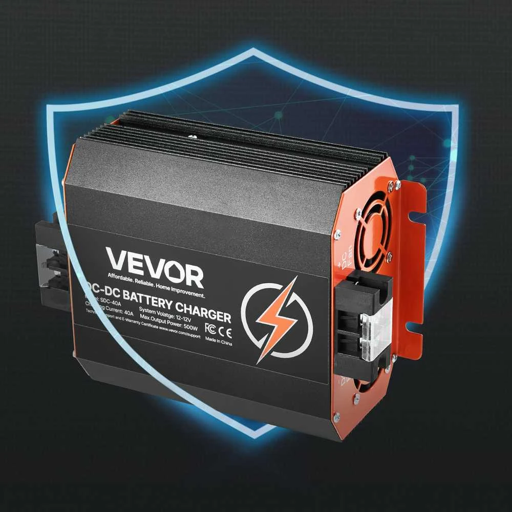 VEVOR 12V 40A nuolatinės srovės įkroviklis