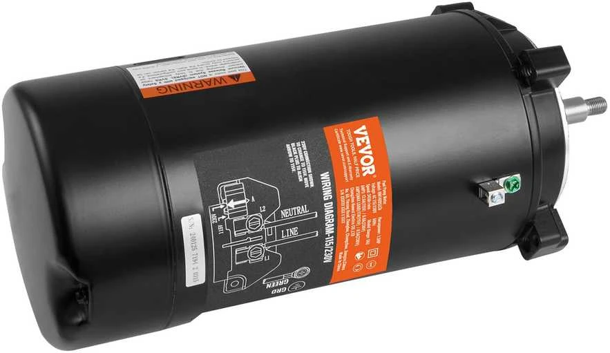 VEVOR 1,5 AG baseino siurblio variklis 115/230V