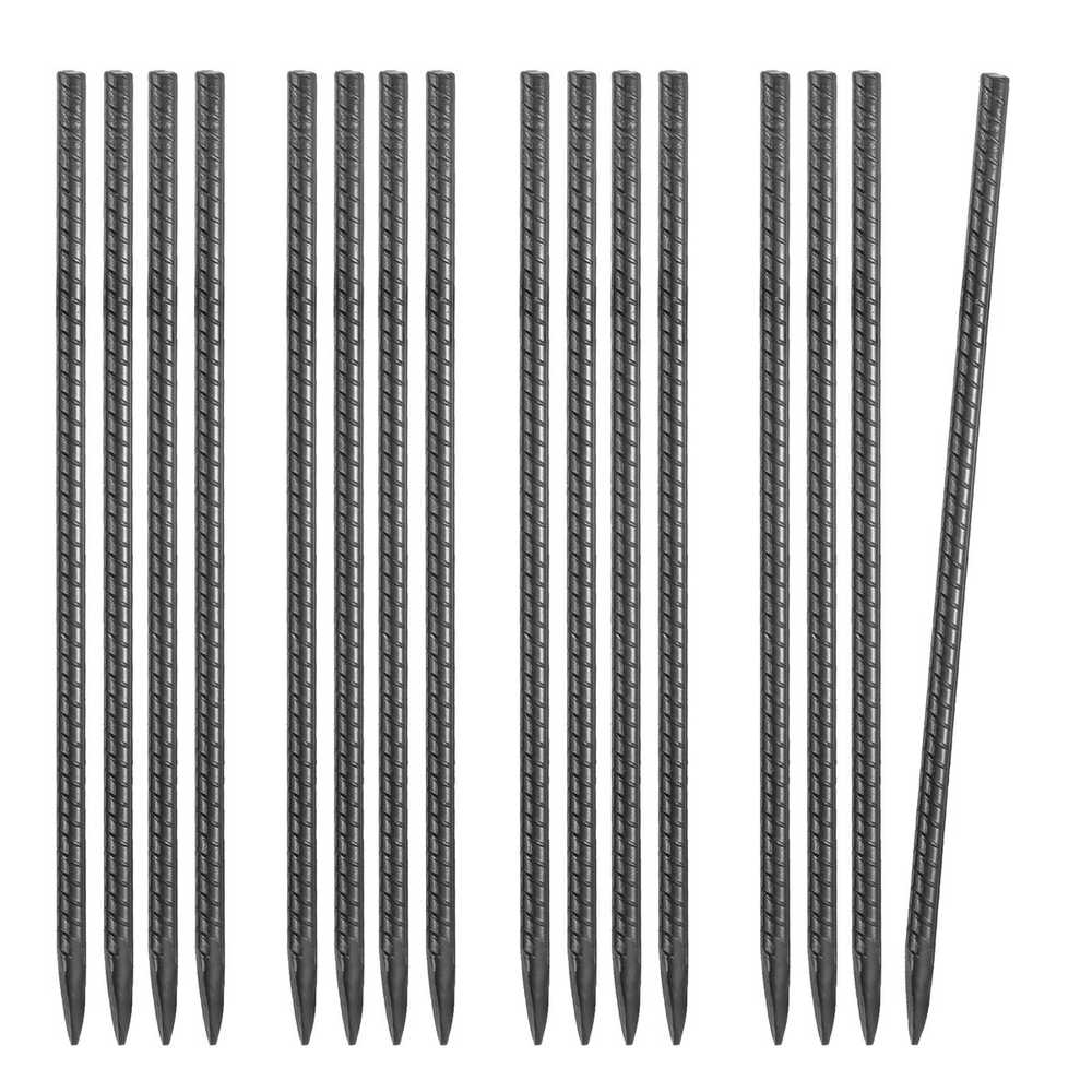 VEVOR 16 vnt. 41 cm ilgio armatūros kuoliukų