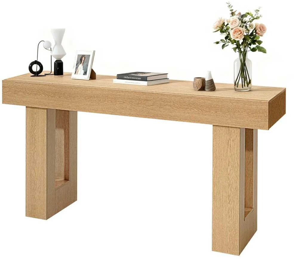 VEVOR 160 cm konsolinis stalas, kaimiškas