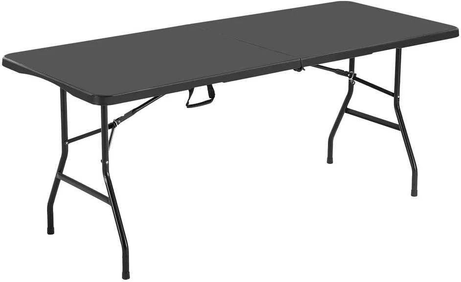 VEVOR 180 cm plastikinis sulankstomas stalas