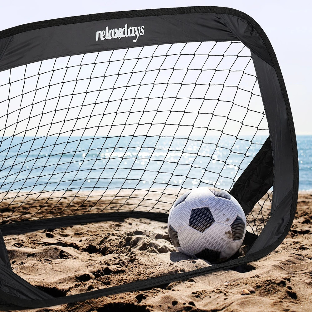 Relaxdays 2 iššokančių futbolo vartų rinkinys