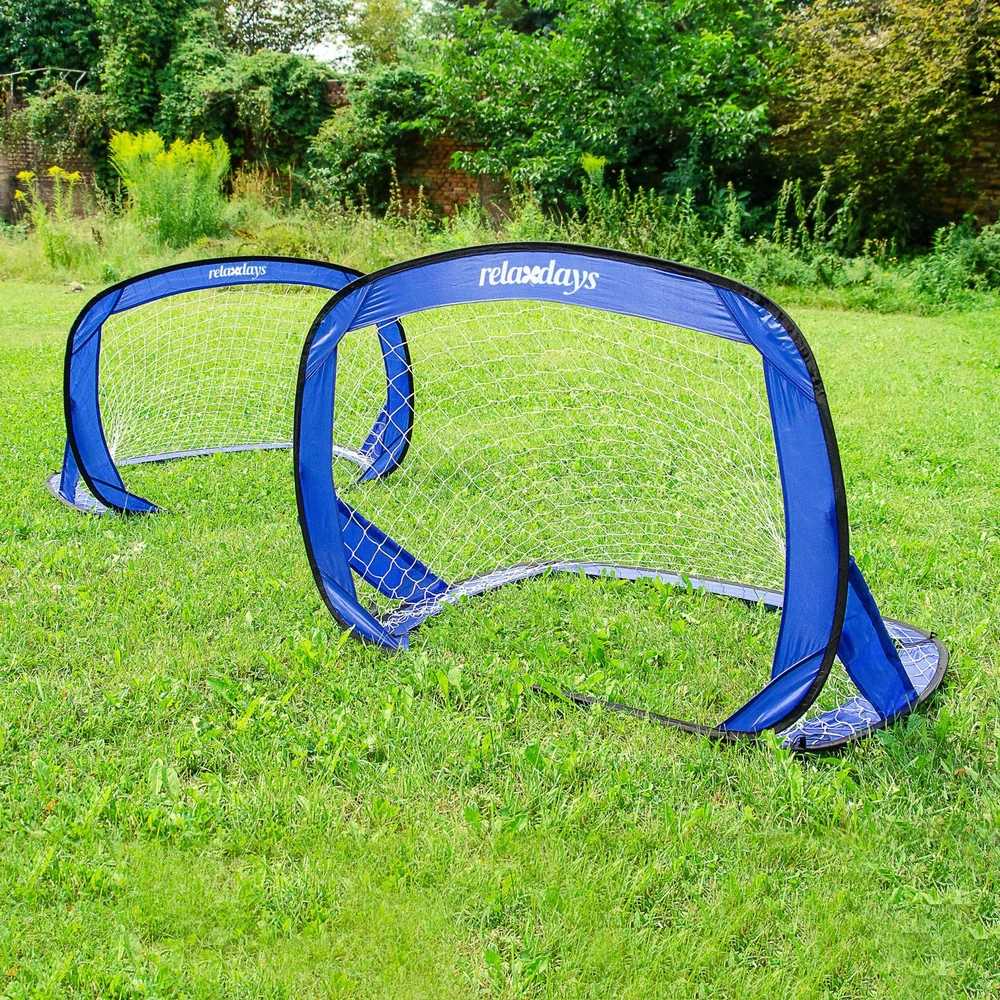 Relaxdays 2 iššokančių futbolo vartų rinkinys