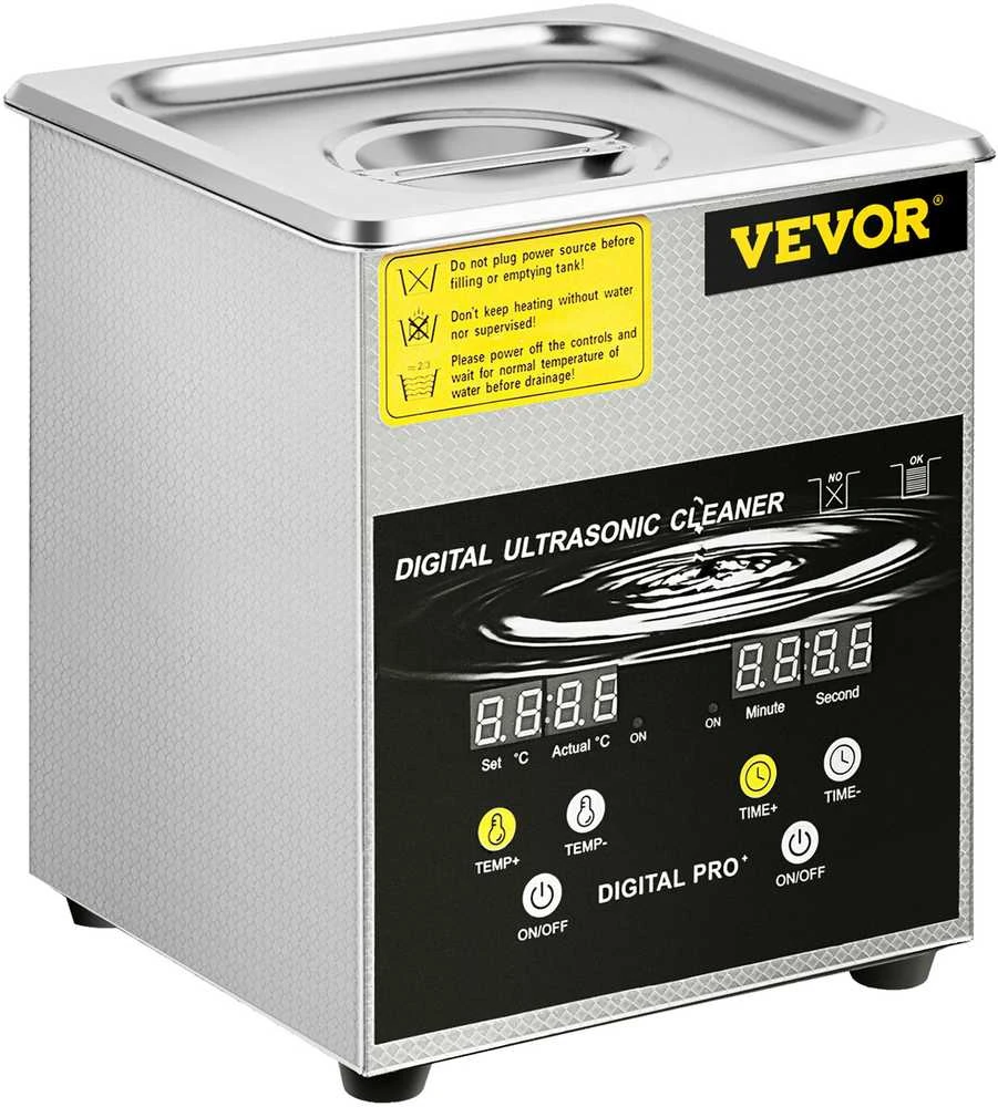VEVOR 2 l ultragarsinis valytuvas papuošalams