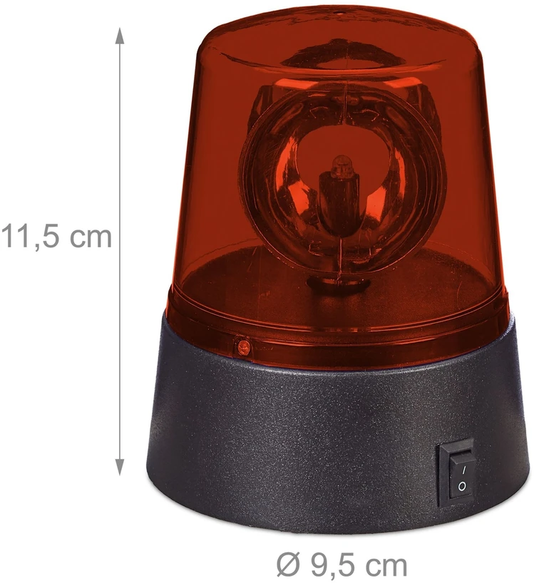 Relaxdays 2 vnt. 360° besisukančių LED šviesų rinkinys