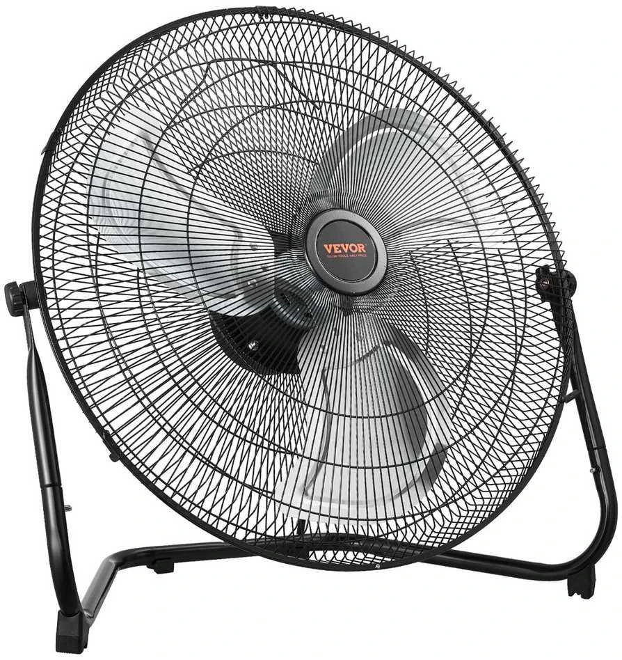 Ventiliatorius VEVOR 2 vnt. 50 cm pramoniniai grindų ventiliatoriai