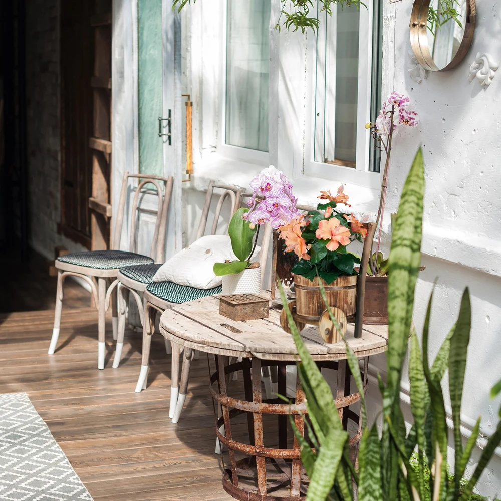 Relaxdays 2 vnt. karučio formos vazonų rinkinys