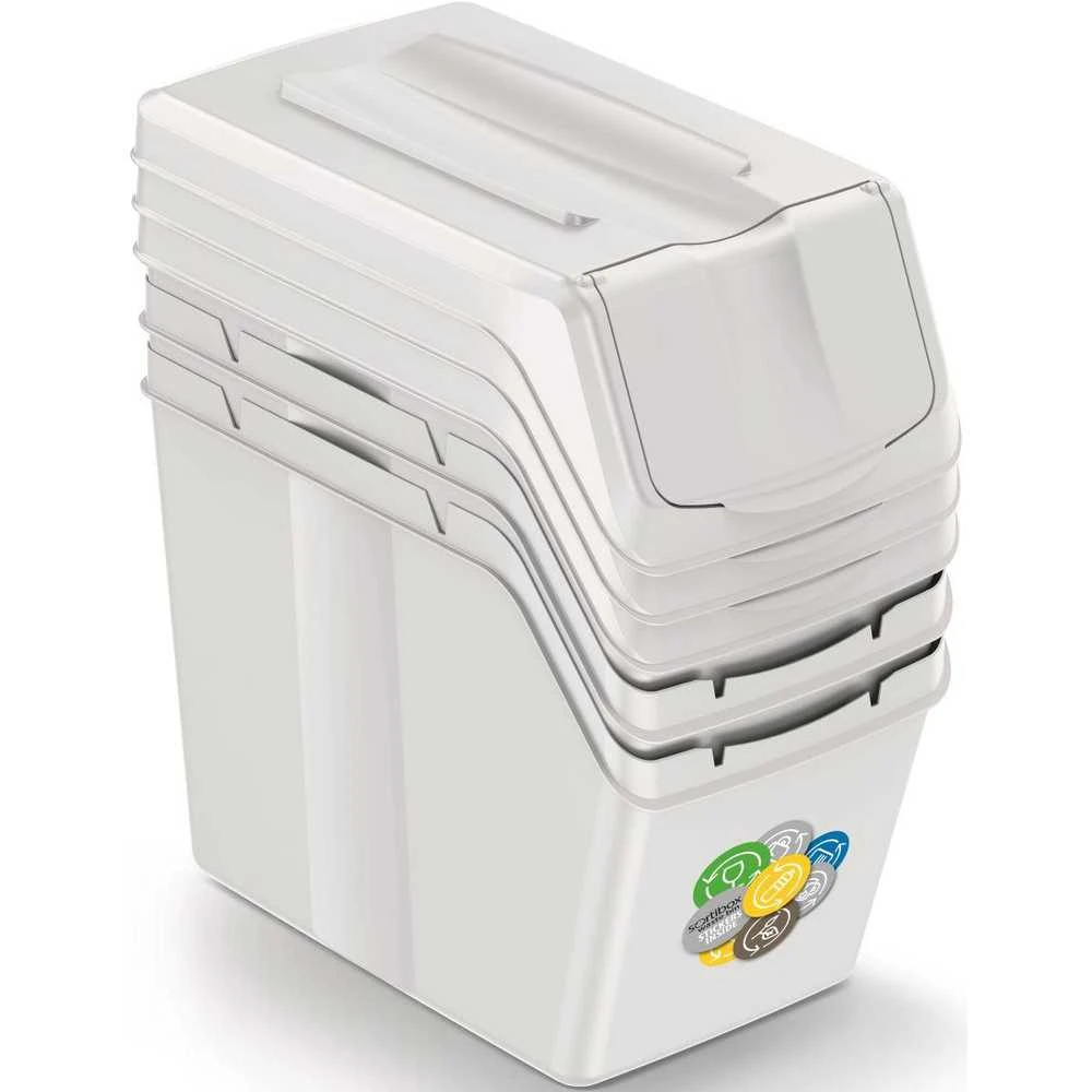Prosperplast 20 l šiukšliadėžės rinkinys, 3 vnt.