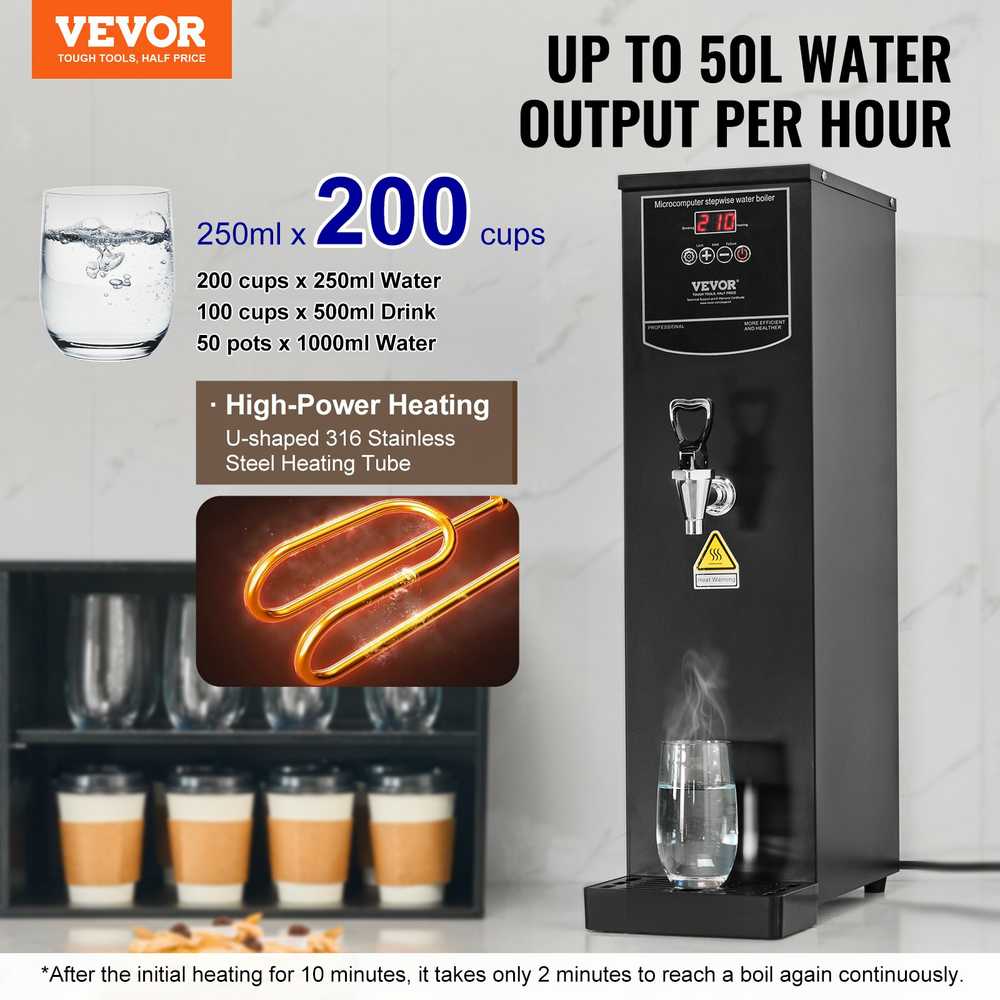 VEVOR 20 l vandens boilerys elektrinis aparatas